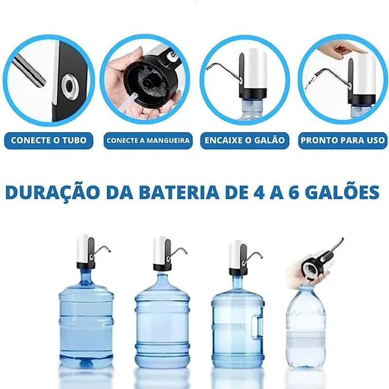 Bomba de água universal para galão