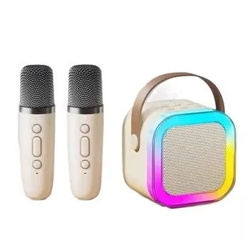 CAIXA DE SOM PORTÁTIL K12 KARAOKÊ