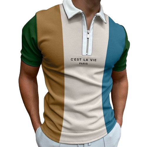 Polo Masculino de Manga