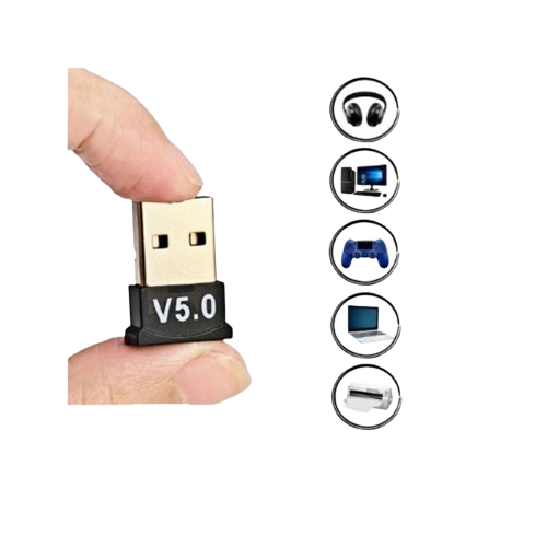 Adaptador E Receptor USB Bluetooth 5.0 Plug