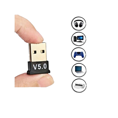 Adaptador E Receptor USB Bluetooth 5.0 Plug